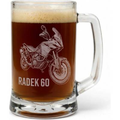 Kigler půllitr s fotografií motorky na přání 500 ml