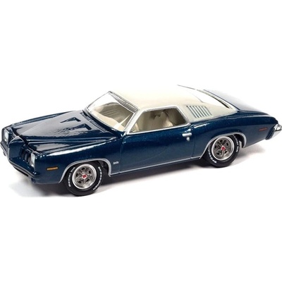 Johnny Lightning Pontiac Grand AM 1973 modrá 1:64