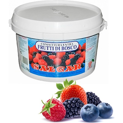 Salgar Džem extra 45% termostabilní lesní ovoce s kusy 3 kg