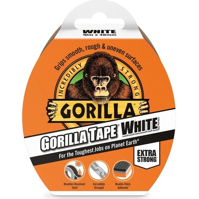 Gorilla Tape Extra silná lepiaca páska 11 m x 48 mm biely