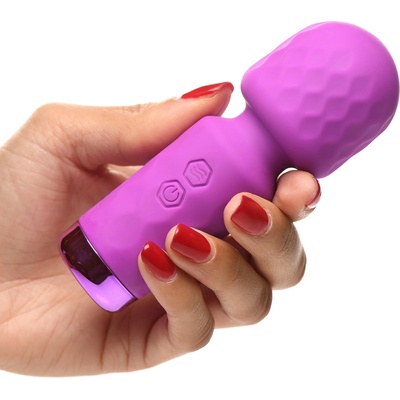 Bang! 10X Mini Silicone Wand Purple