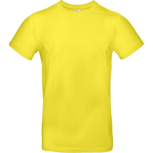 B&C Collection B&C E190 / Мъжка тениска от плътен памук - слънчево жълто L (01003Tu3603)