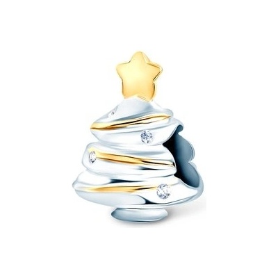 Savicki Charms stromeček pozlacené stříbro zirkony SAVA4S14118W
