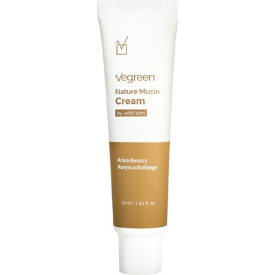 Vegreen Nature Mucin Cream Vyživujúci a regeneračný pleťový krém 50 ml