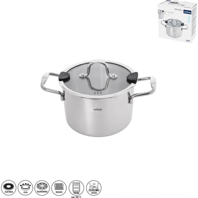 Orion Kastrol VENICE s poklicí 1,9 l 16 cm nerezová ocel, 8592381257095