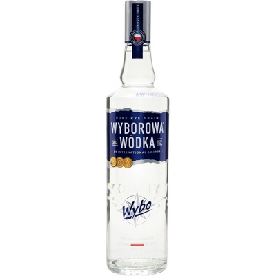 WYBOROWA VODKA 37,5% 1 l (holá láhev)