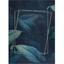 Dywany Łuszczów Andre Leaves 1170 modrá