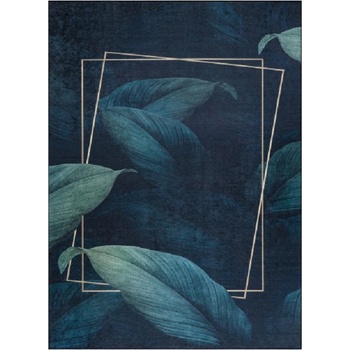 Dywany Łuszczów Andre Leaves 1170 modrá