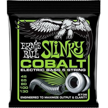 Image 1 of Ernie Ball 2736 Cobalt Slinky 45-130 Струни за 5-струнна бас китара