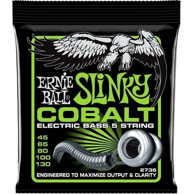 Ernie Ball 2736 Cobalt Slinky 45-130 Струни за 5-струнна бас китара