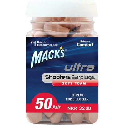 Mack's Ultra Soft špunty do uší 50 párů