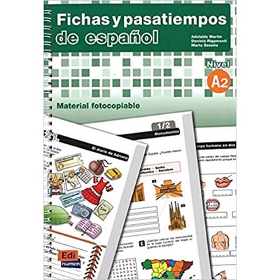 Fichas y pasatiempos de espanol Nivel A2