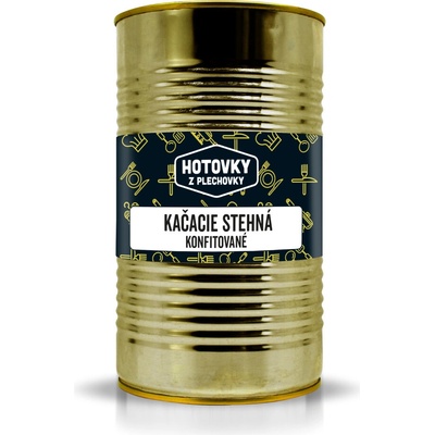 Hotovky z plechovky Kačacie stehná konfitované 1300ml