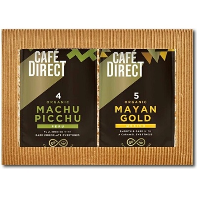 Cafédirect Machu Picchu BIO a Mayan Gold SCA 82 mletá 2 x 200 g