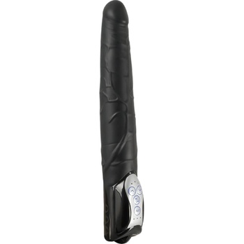 Image 1 of You2Toys Vibrator negru cu mișcare de împingere Push