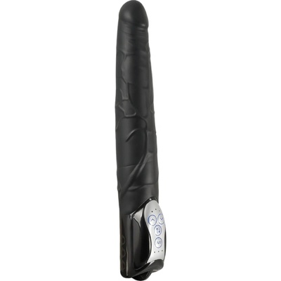 You2Toys Vibrator negru cu mișcare de împingere Push