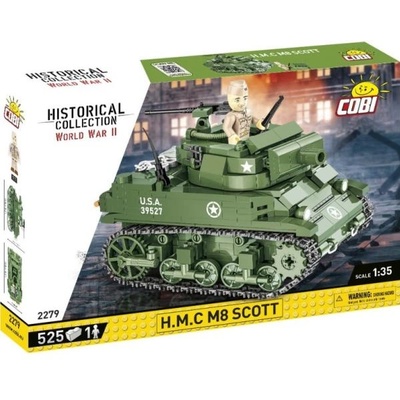 COBI II WW H. M. C. M8 Scott, 1: 35, 525 к, 1 ф