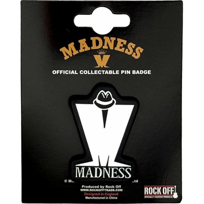 RukaHore odznak Madness pin badge m logo
