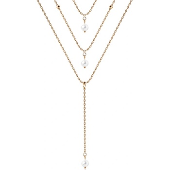 SAVICKI Огърлица Савицки сърце: злато