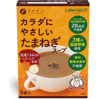 Fine Japan Японска лучена супа, 5 пакетчета х 10 g | Fine Japan (015548 (000463) FJ)