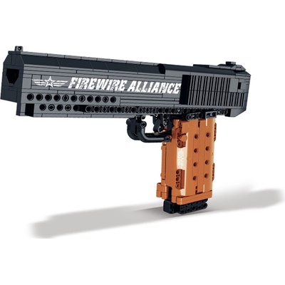 Mork Stavebnice pistole 555 dílků s funkcí střelby Desert Eagle