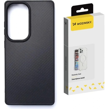 Wozinsky Калъф от въглеродни влакна Wozinsky с MagSafe за Samsung Galaxy S25+ - черен (5907769370304)