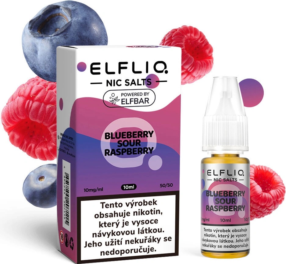 Elf LIQ Blueberry Sour Raspberry 10 ml 10 mg