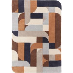 Asiatic Carpets Ръчно изработен вълнен килим 160x230 cm Matrix - Asiatic Carpets (MATR1602300088)