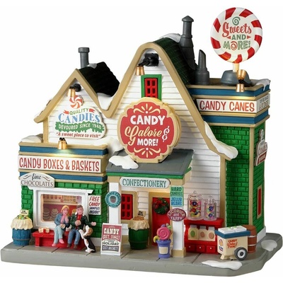 Svietiaci domček Lemax 35074 Všade samé sladkosti