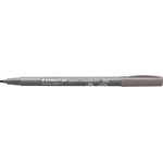 STAEDTLER Калиграфски флумастер Staedtler Pigment 375, сив (31660-А-СИВ)