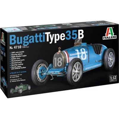 ITALERI Model Kit auto 4710 Bugatti Type 35B 33-4710 1:12
