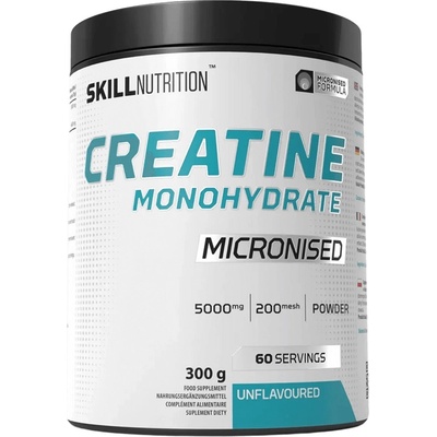 Skill Nutrition Micronised Creatine Monohydrate, 300 Grams