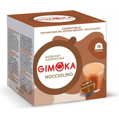 Gimoka Nocciolino капсули съвместими с Dolce Gusto® 16 бр