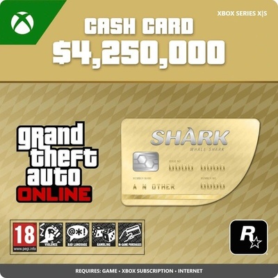 Grand Theft Auto V (GTA 5): Whale Shark Cash Card (XSX)