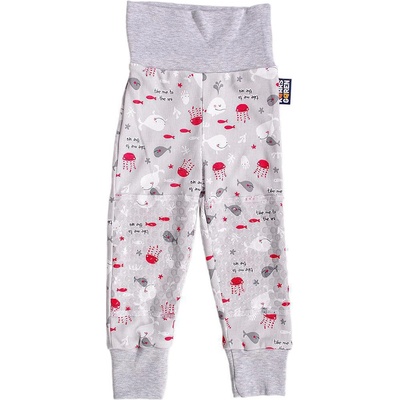 Kaarsgaren Protiskluzové kalhoty pro děti na lezení rybičky šedé