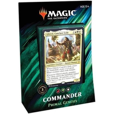 Wizards of the Coast Magic The Gathering Commander 2019 Primal genesis