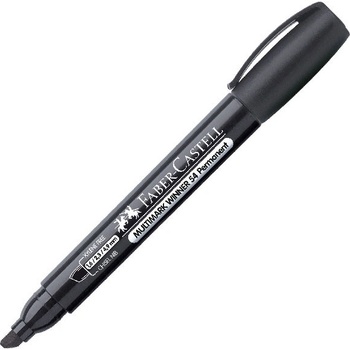Faber-Castell Перм. маркер Faber-Castell 54 Скосен връх Черен (1605517-08-1010120120)