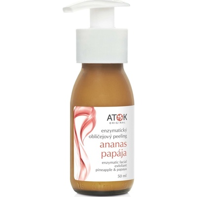 Original Atok enzymatický pleťový peeling Ananás-papája Original 50 ml