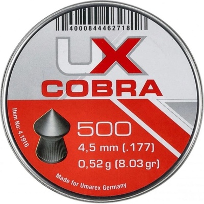 Diabolky Umarex Cobra Pointed Ribbed 4,5 mm 500 ks