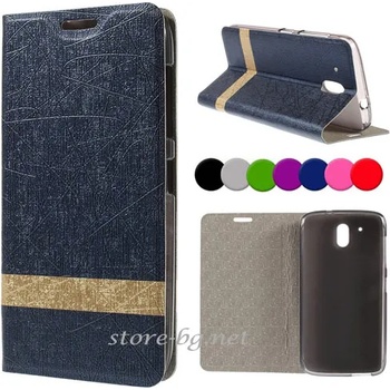 Image 1 of HTC Desire 526G Dual Wallet Кожен Калъф + Стилус