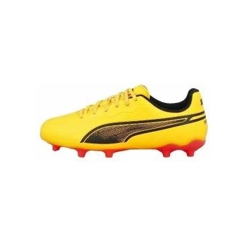 PUMA Футболни Обувки за Деца Puma King Matc FG/AG Жълт Оранжев Размер на Крака 37.5