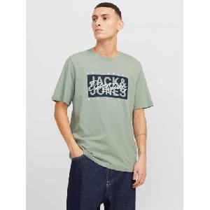 JACK & JONES Тениска jjcolton tee ss crew neck ln (122684394649320)