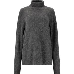 ATHLECIA Дамски пуловер ATHLECIA Women's Daviana Knitted High Neck Jumper - Dark Grey Melange - размер 38 (EU) (117-2752-0114)