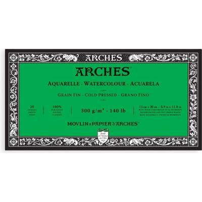 Blok Arches Cold Pressed, 300 g/m2 - 15 x 30 cm