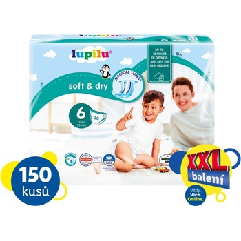 LUPILU Soft & Dry XL 150 ks