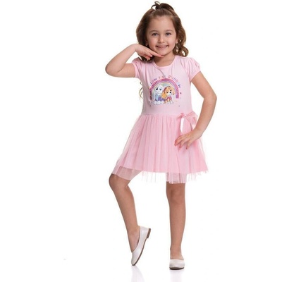 Myrat Baby Детска туту рокля с кученце, розова