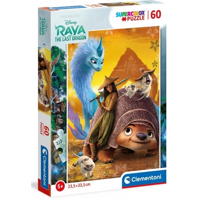 Clementoni Raya a drak 27004 60 dílků