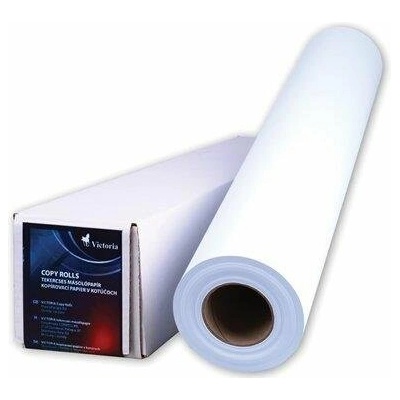 Kopírovací papier v kotúči, A2, 420 mm x 175 m x 76 mm, 80 g, VICTORIA PAPER