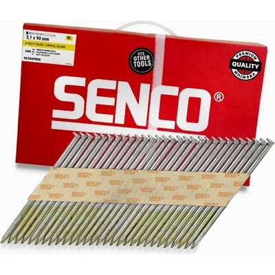 3,1x90mm D34 SENCO - 2000 ks - Hladké klince do klincovačky