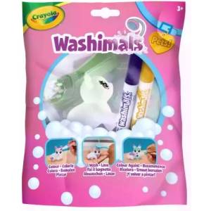 Crayola Washimals: Миещи се животинки фигури - различни видове (74-0220)